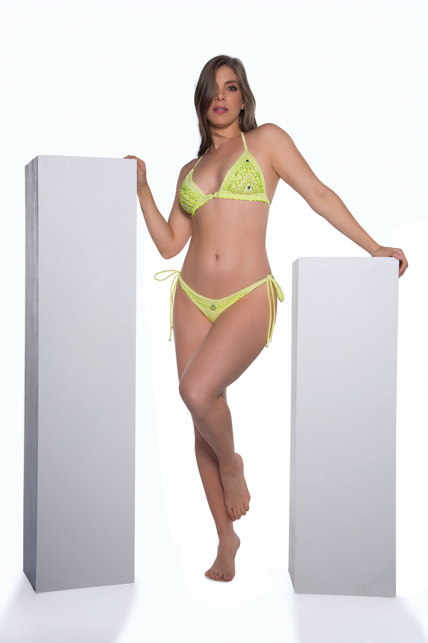 NARA – Hand-Embroidered Triangle Bikini - Image 8